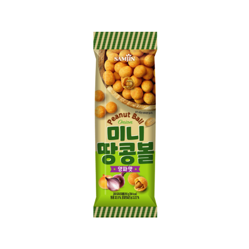SAMJIN Peanut Ball Onion Tastes 80g x 24