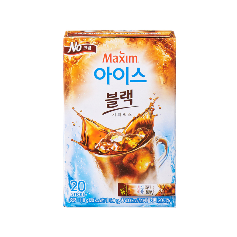 DONGSUH Maxim Ice Black Coffee Mix 5.9g x 20p x 24