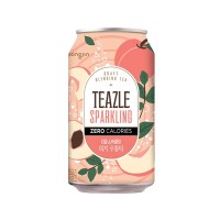 WOONGJIN Teazle Sparkling Peach CAN (E) 340ml × 24