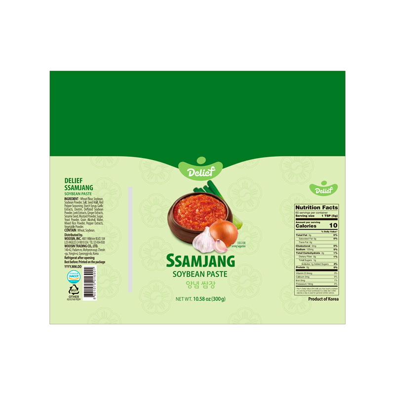 DELIEF Ssamjang Tube Type 300g x 20