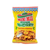 SAMJIN Mini Mix Pretzel & Cracker Maxican Taco Tastes 65g x 24