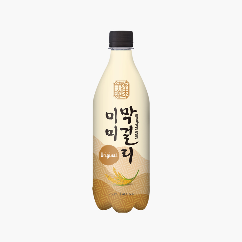 MiMi Makgeolli Orginal Alc. 6% 750ml x 20