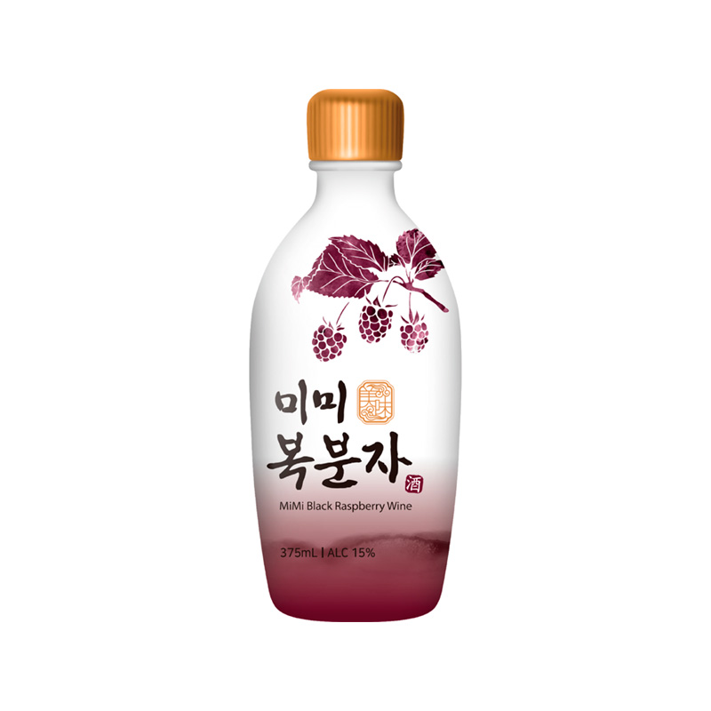 MiMi Black Raspberry Wine Alc. 15% 375ml x 12
