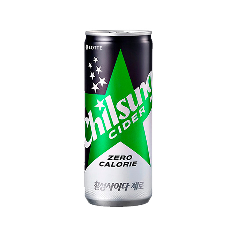 LOTTE CHILSUNG Chilsung Cider Zero 250ml x 30