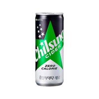 LOTTE CHILSUNG Chilsung Cider Zero 250ml x 30
