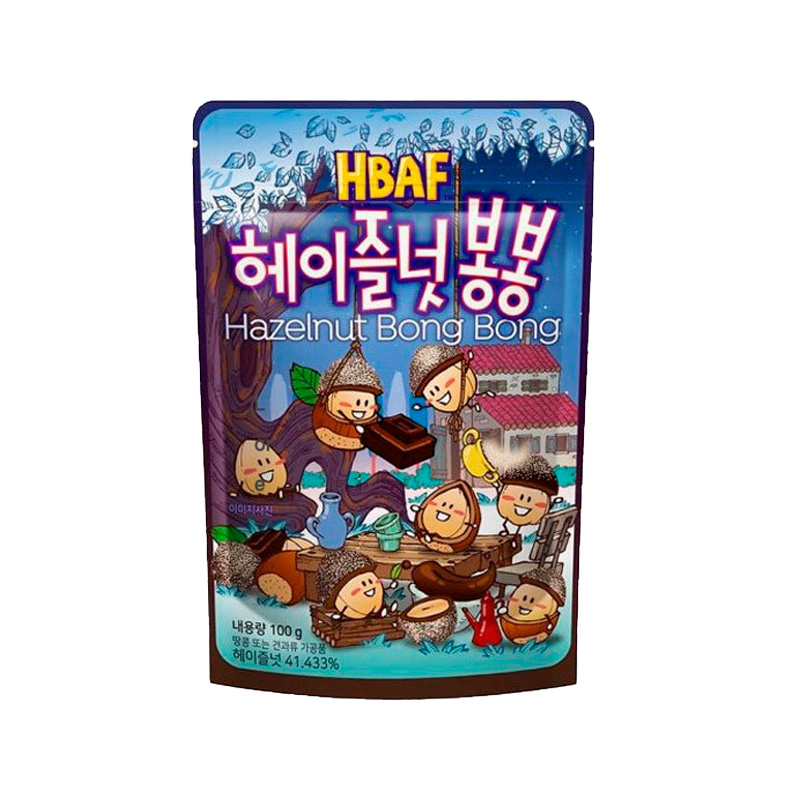 HBAF Hazelnut Bonbon 100g x 20