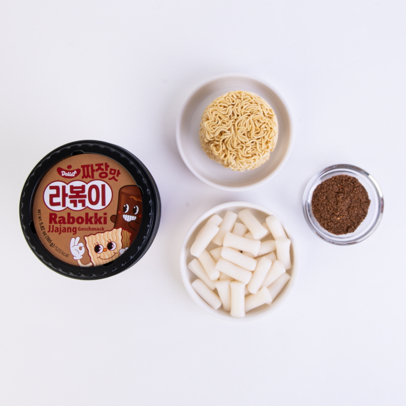 DELIEF Rabokki Jjajang Flavor 165g x 24