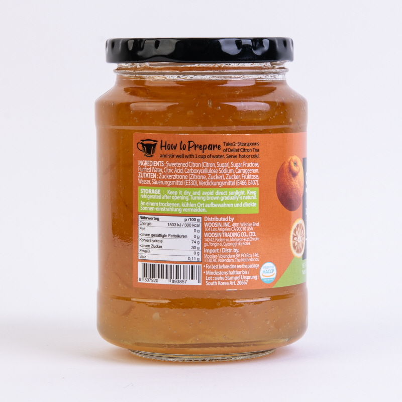 DELIEF Citron Tea 560g x 20