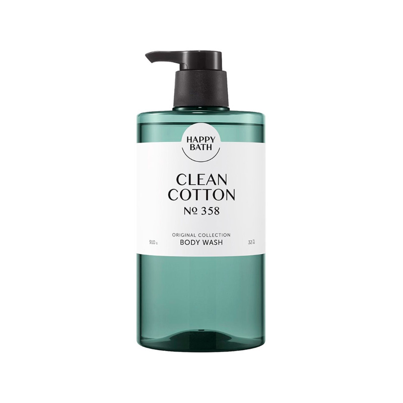 AMOREPACIFIC Happy Bath Original Collection Clean Cotton Body Wash 910g x 8