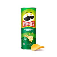PRINGLES Rich Cheesy Garlic 102g x 12