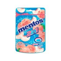 NONGSHIM Mentos 2IN1 Peach Soda Flavor 45g x 50