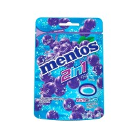 NONGSHIM Mentos 2IN1 Grape Soda Flavor 45g x 50
