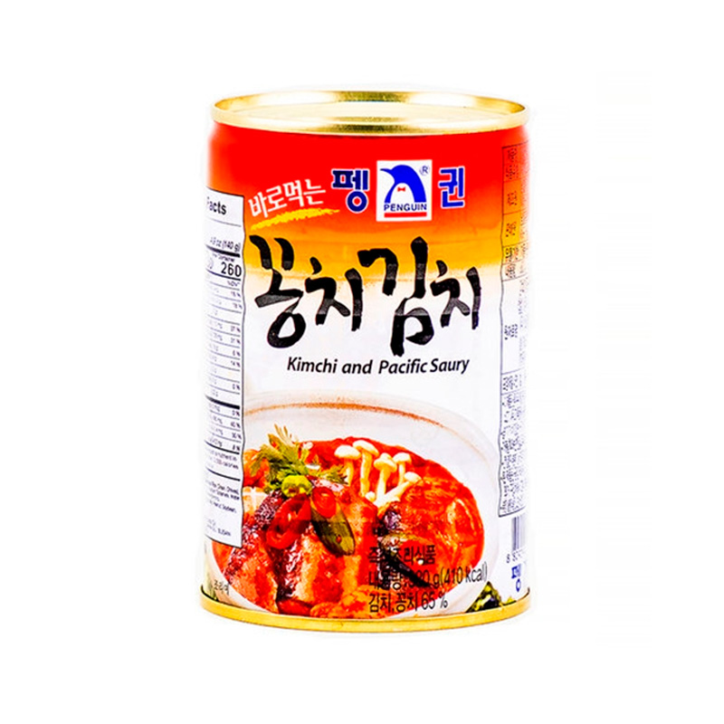 PENGUIN Kimchi and Pacific Saury 380g x 24