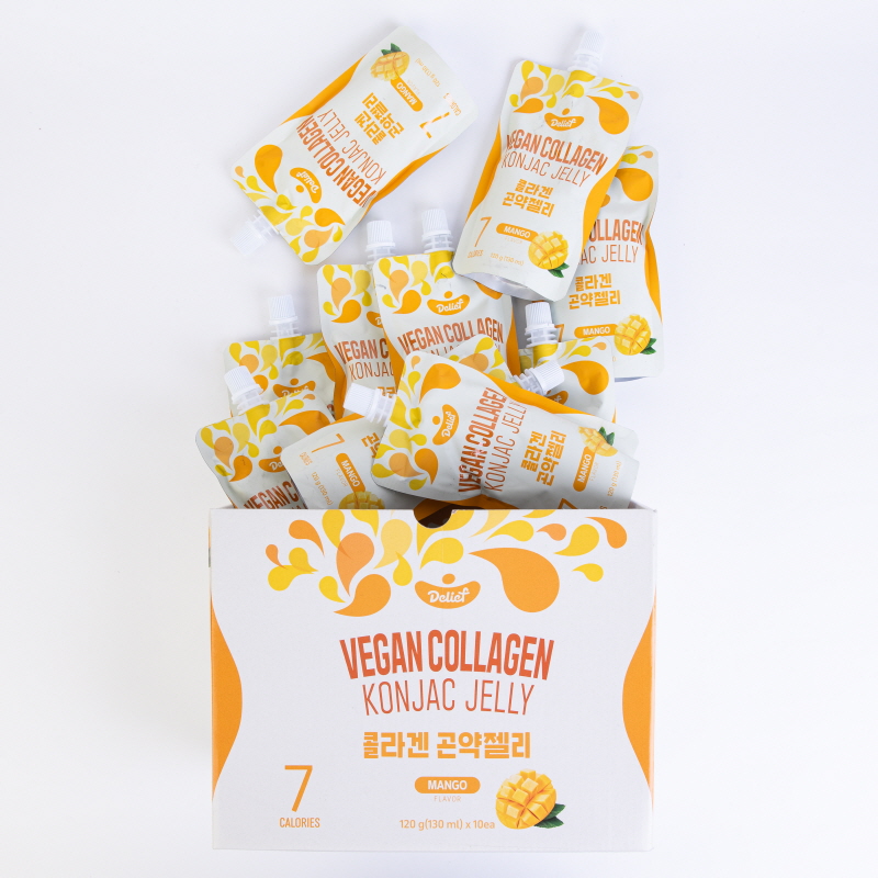 DELIEF Vegan Collagen Konjac Jelly Mango (V) 120g x 60
