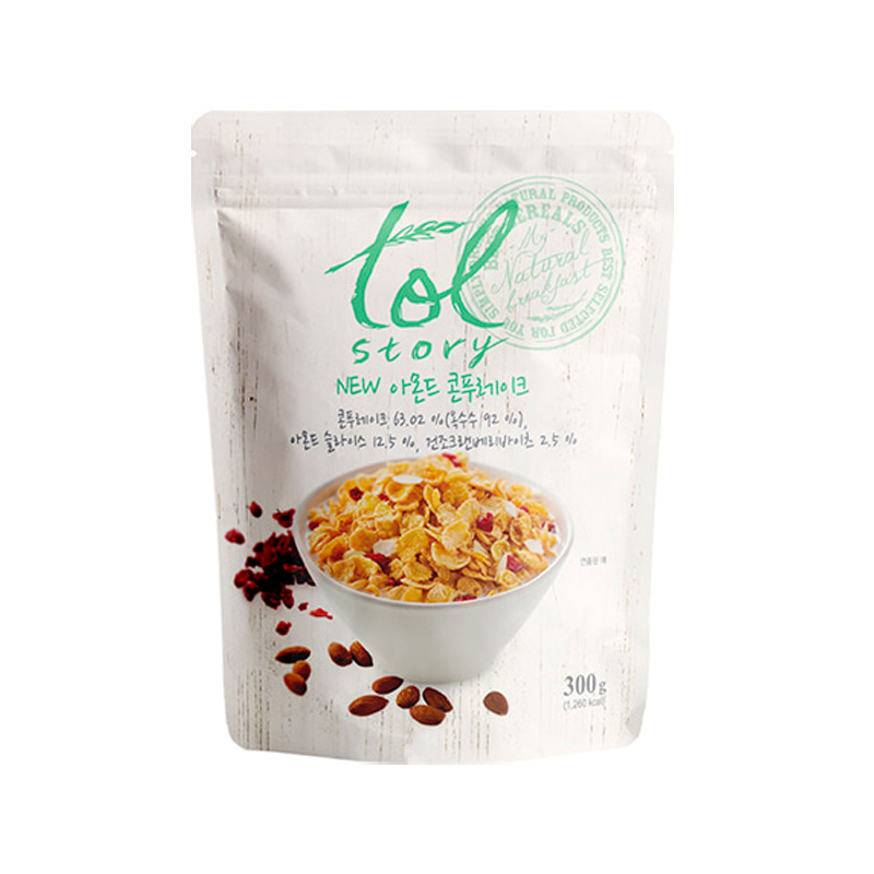 DOWUL Organic New Almond Corn Flakes 300g x 12