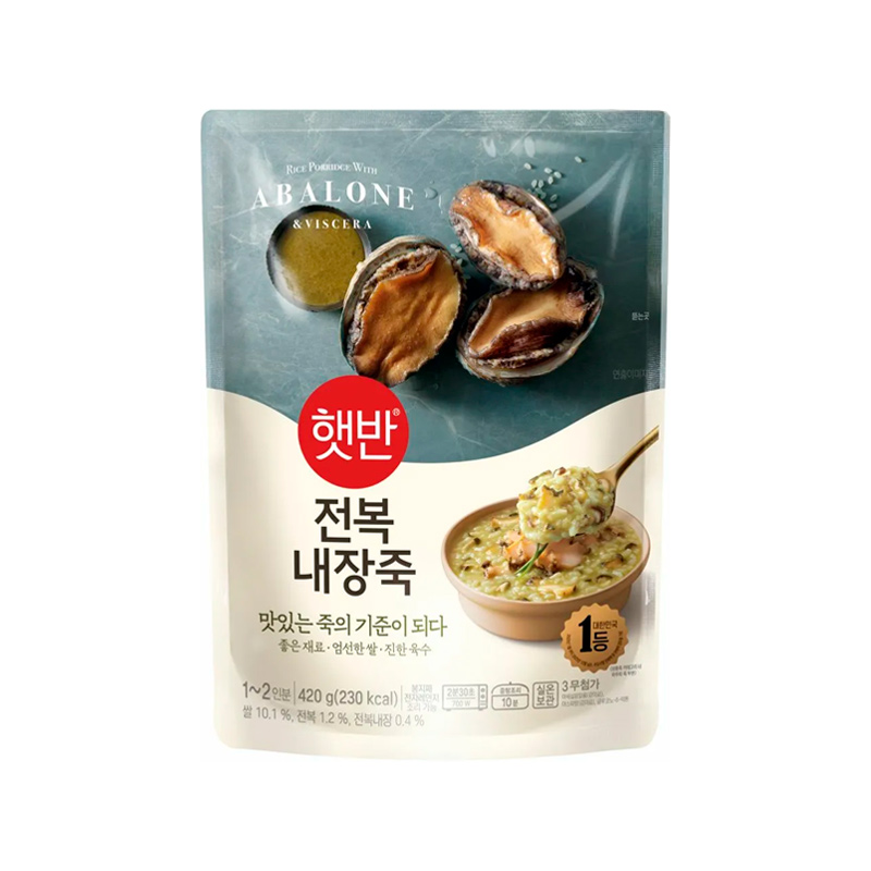 CJ Cooked Internal Abalone Porridge 420g x 21