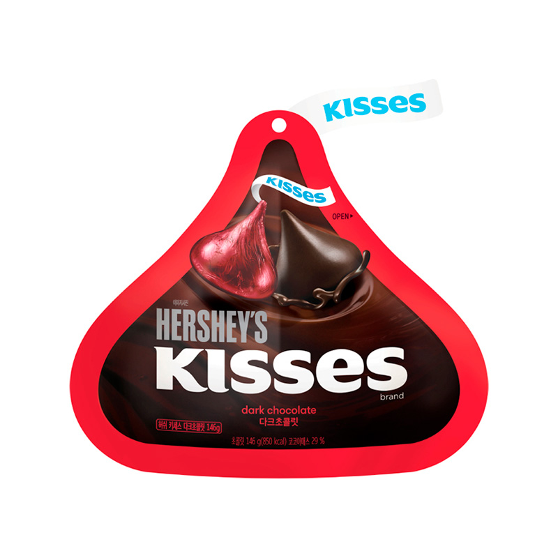 HERSHEY'S Kisses Iconic Dark 146g x 24