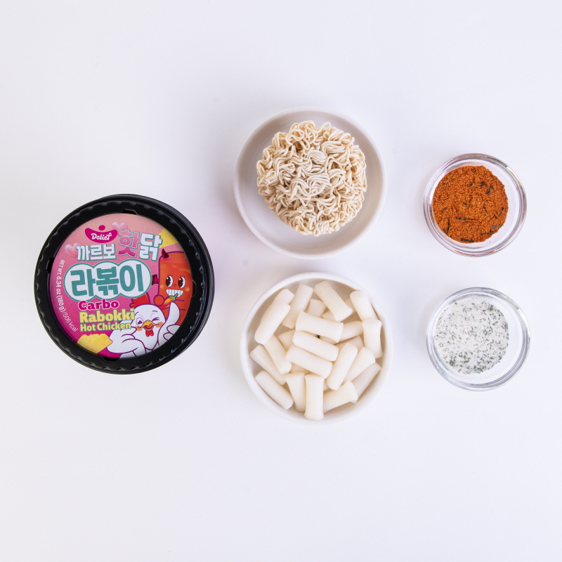 DELIEF Carbo Hot Chicken Flavor Rabokki 180g x 24