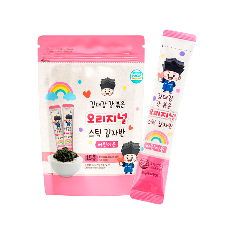 KIMDAEGAM Original Seaweed Flake Stick Kids 10g x 15p x 20