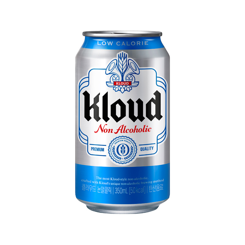 LOTTE CHILSUNG Kloud Non Alcoholic Alc.0.0% 350ml x 24