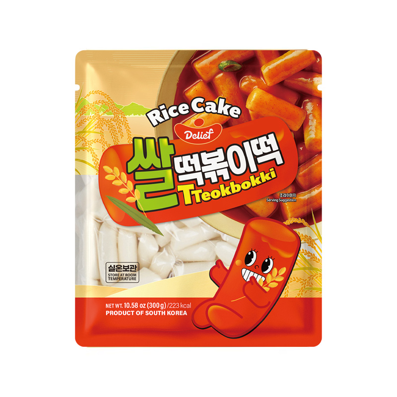 DELIEF Tteokbokki Rice Cake 300g x 50