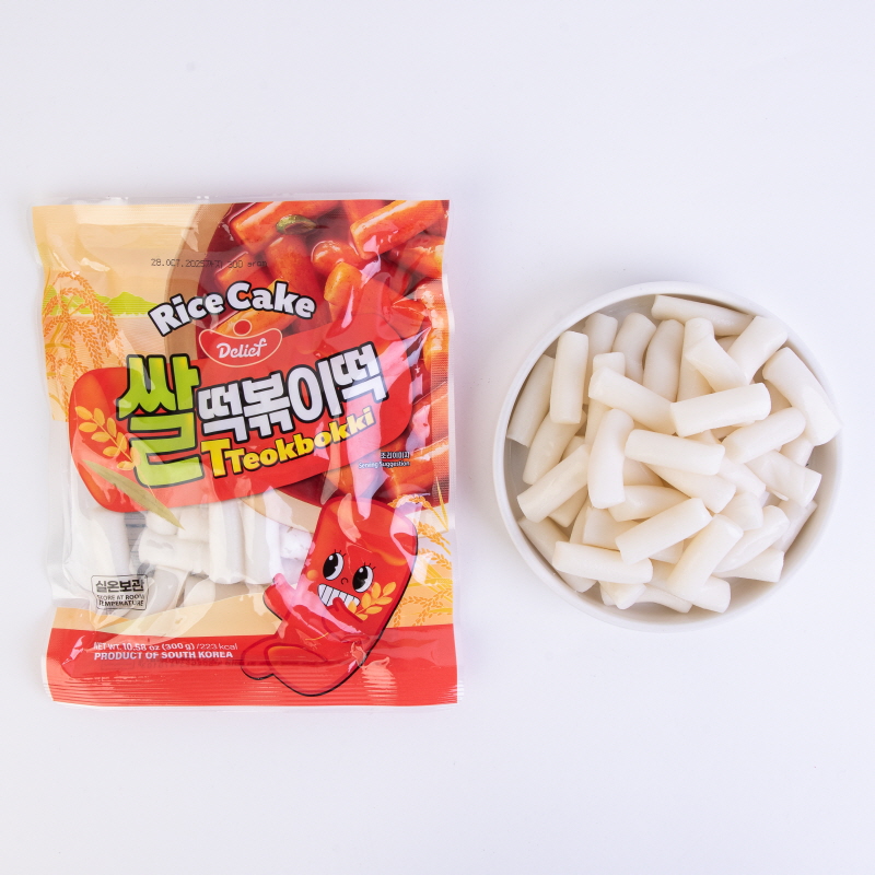 DELIEF Tteokbokki Rice Cake HALAL 300g x 50