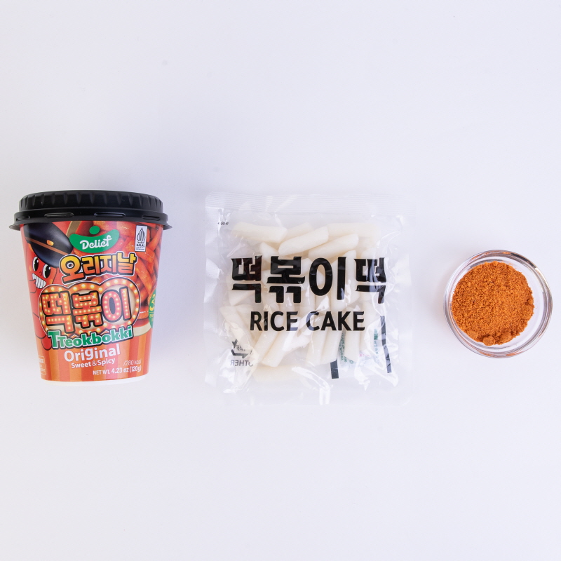DELIEF Tteokbokki Cup Original Sweet & Spicy HALAL 120g x 30
