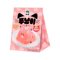 YOUUS Cat Shaped Jelly Peach Flavor 90g x 72