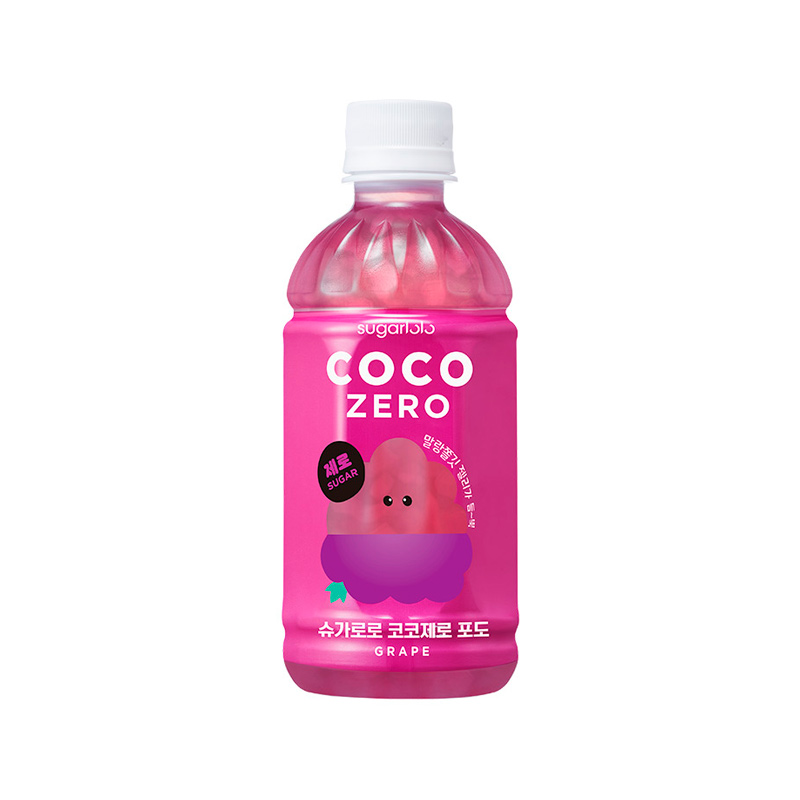 INTAKE Sugarlolo Coco Zero Grape 340ml x 24
