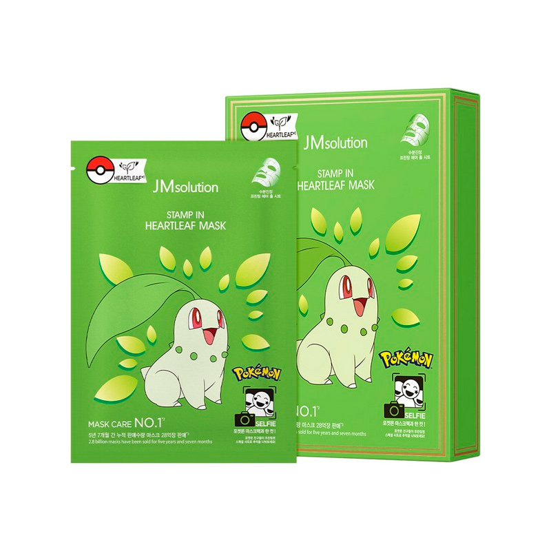 JMSOLUTION Stamp In Heartleaf Mask 30ml x 10p x 40