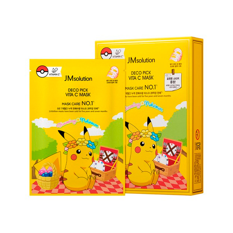 JMSOLUTION Deco Pick Vita C Mask 30ml x 10p x 40