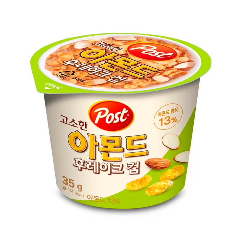 POST Almond Flake Cup 35g x 12