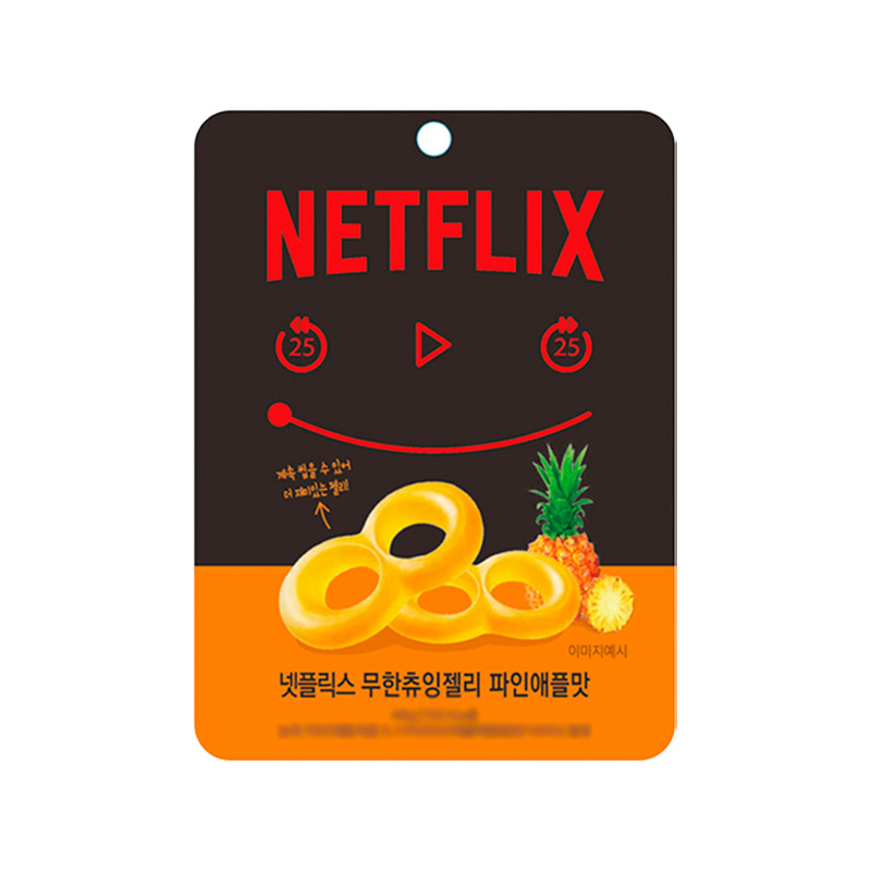 NETFLIX Infinite Chewing Jelly Pineapple Flavor 45g x 80