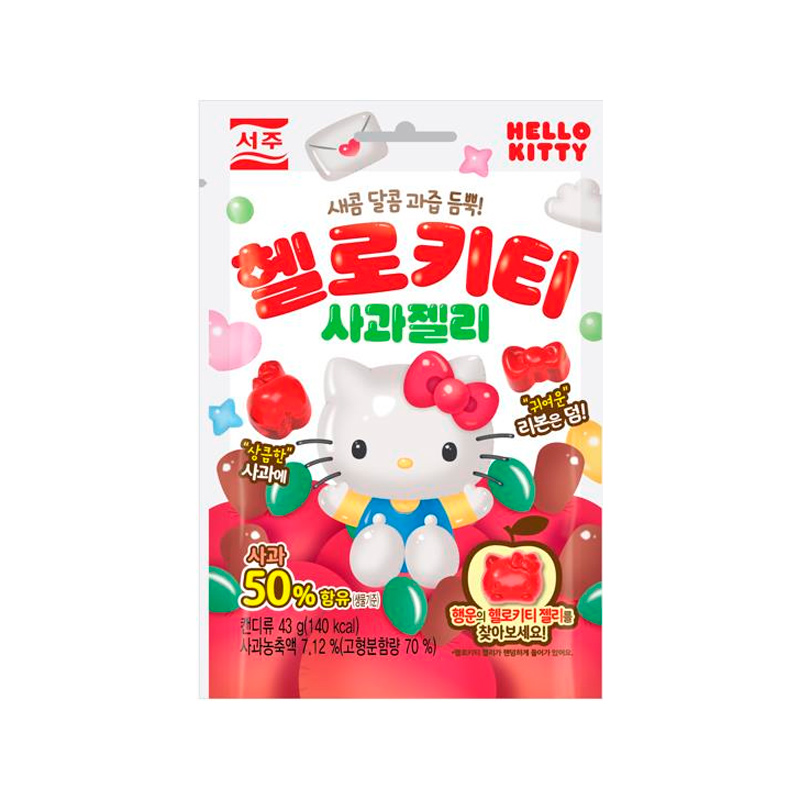 SEOJU Hello Kitty Apple Jelly 43g x 50