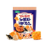 SUNMYUNG Crispy Rice & Vegetable Chips With Kimchi Fried Flavor 220g X 10