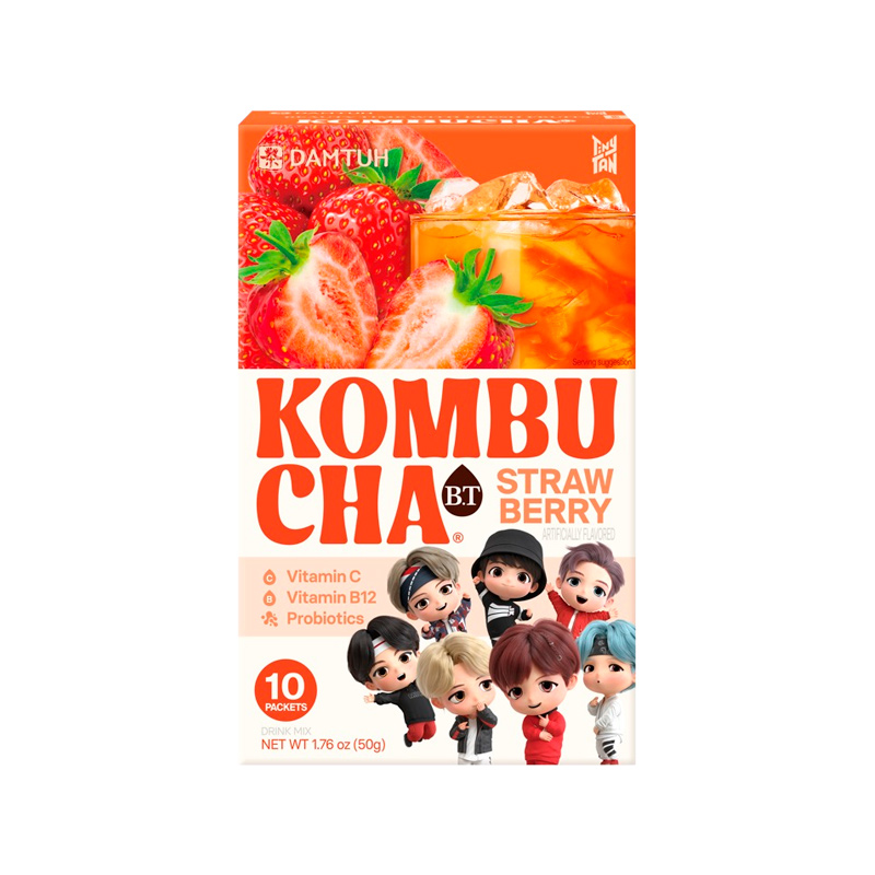 DAMTUH BTS Combu Cha Strawberry 5g x 10p x 14