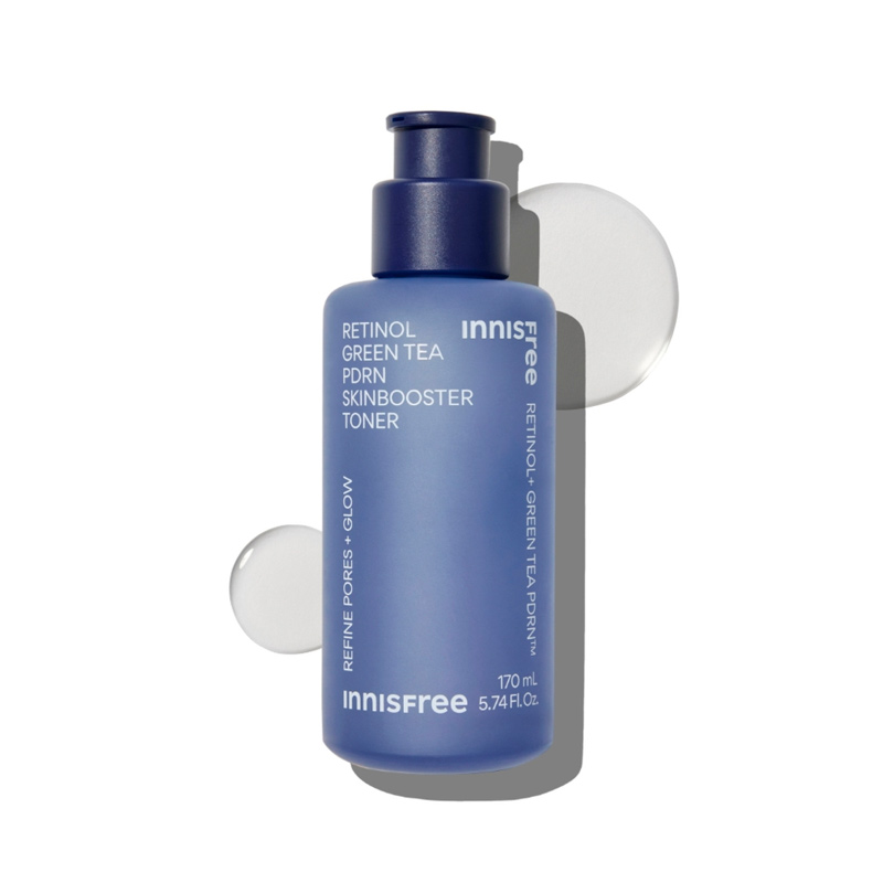 INNISFREE Retinol Green Tea PDRN Skinboosster Toner 170ml x 30