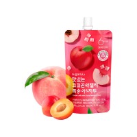 INTAKE Sugarlolo Coco Konjac Jelly Peach & Plum 150ml x 40