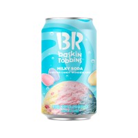 BR Cotton Candy Wonderland Milky Soda 350ml x 24