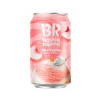 BR Peach Yogurt Milky Soda 350ml x 24