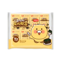 KWANGCHEONKIM Choonsik Crispy Seaweed Original 5g x 16p x 8