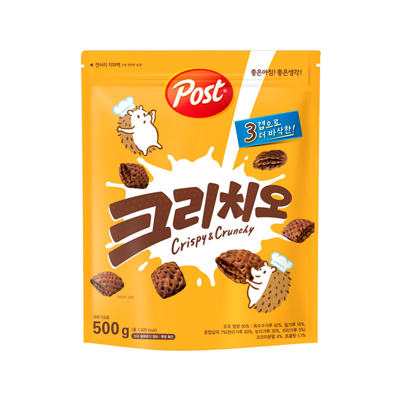 DONGSUH Post Crispy & Crunchy 500g x 12