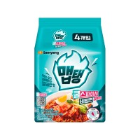 SAMYANG Cool Spicy Bibim Noodle Kimchi Flavor 134g x 4p x 8