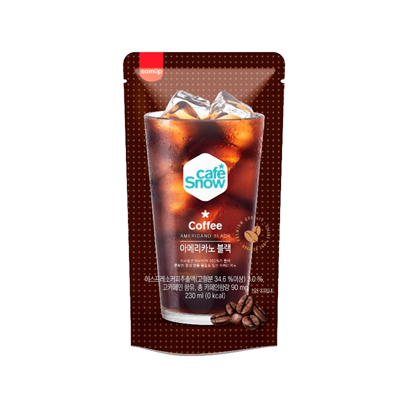 SAMLIP Café Snow Americano Black 230ml x 50