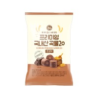 SI Korean Premium Grain 20 Chocolate Crispy Roll Snack 30g x 48