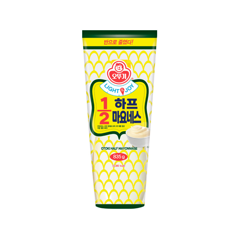 OTTOGI LIGHT&JOY 1/2 Half Mayonnaise 835g x 12