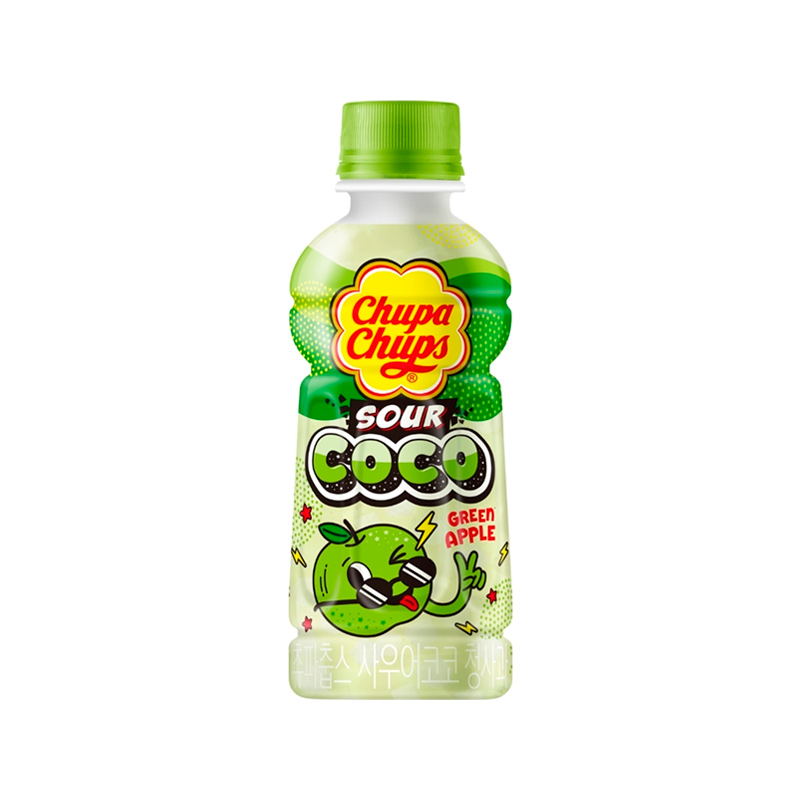 NONGSHIM Chupa Chups Sour Coco Green Apple 240ml x 24