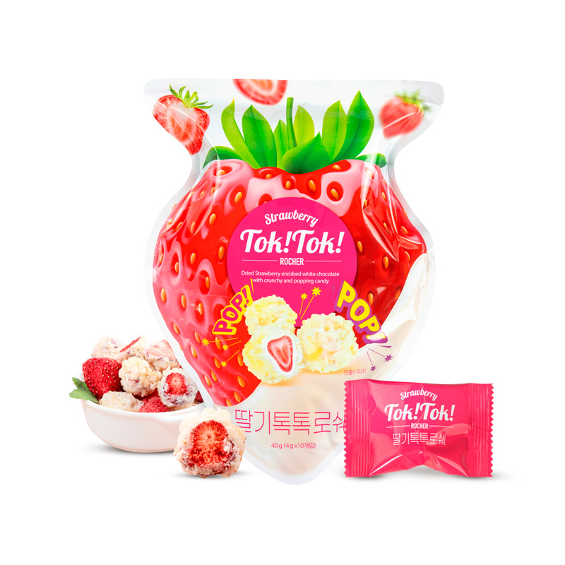 SUNMYUNG Strawberry Toktok Rocher 40g x 12