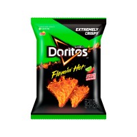 LOTTE Doritos Flamin Hot Sour Chili Lime Flavor 70g x 12