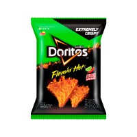 LOTTE Doritos Flamin Hot Sour Chili Lime Flavor 140g x 12